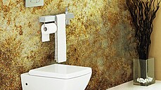Keramická toaleta minimalisticky istých tvar ze série Purity se vyrábí i ve...