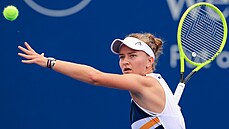 Barbora Krejčíková v prvním kole turnaje v Cincinnati Barbora Krejčíková v prvním kole turnaje v Cincinnati