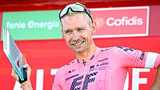 Magnus Cort Nielsen jako vítěz šesté etapy Vuelty Magnus Cort Nielsen jako vítěz šesté etapy Vuelty