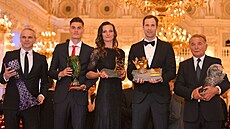 Fotbalista roku 2016: Vítzslav Lavika, Patrik Schick, Lucie Voková, Petr...