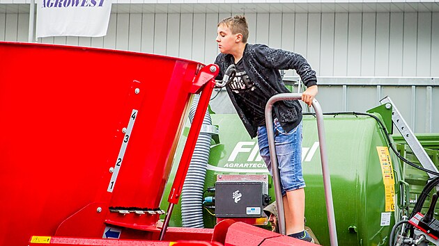 Výstaviště zaplnila zemědělská technika.