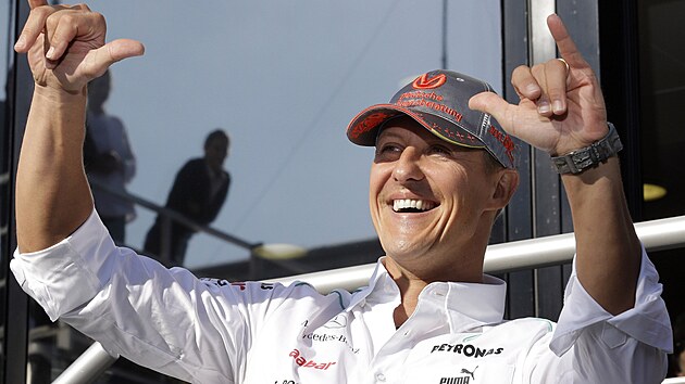 Michael Schumacher v roce 2012.