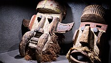 Muzeum mizející africké kultury Tjiwara ve Vizovicích (srpen 2021). Muzeum mizející africké kultury Tjiwara ve Vizovicích (srpen 2021).
