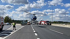Ped 11. hodinou dopolední zkomplikovaly provoz na Praském okruhu dv nehody....
