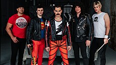 Skupina Queenie (zleva): Michal David, Martin Binhack, Michael Kluch, Rudy... Skupina Queenie (zleva): Michal David, Martin Binhack, Michael Kluch, Rudy...