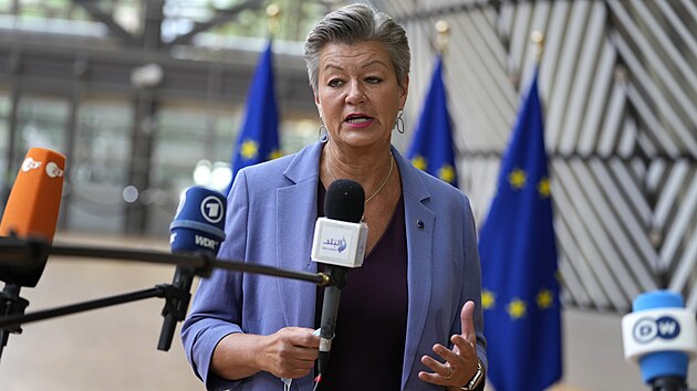 Eurokomisaka Ylva Johanssonov vyzvala lensk stty, aby jednaly rychle a pomohly nejzranitelnjm skupinm Afghnc. (31. srpna 2021)