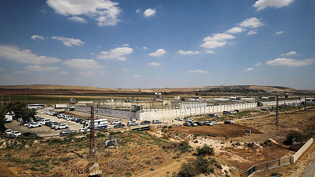 Z psn steen vznice Gilboa v severnm Izraeli uprchlo est palestinskch vz. (6. z 2021)