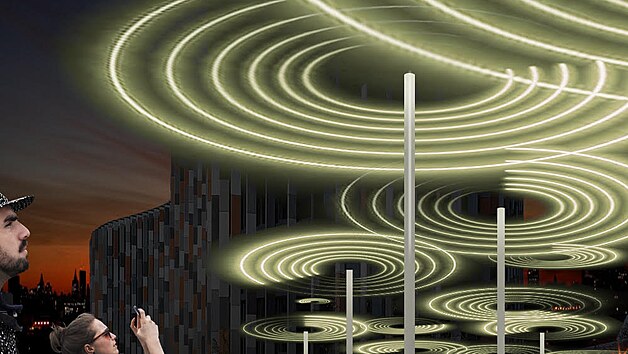 Vizualizace digitálních uměleckých objektů pro letošní Signal festival (7. září 2021)