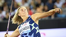 Barbora potáková ve finále Diamantové ligy v Curychu.