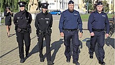 Do Mladé Boleslavi dorazili policisté z Polska. V ulicích msta dohlédnou a...