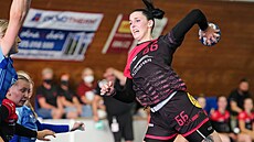 Plzeňská házenkářka Veronika Galušková. Plzeňská házenkářka Veronika Galušková.