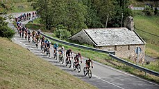 Peloton na Vueltě 2021, ilustrační fotografie Peloton na Vueltě 2021, ilustrační fotografie