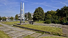 Náměstí E. Škody před někdejší hlavní branou areálu Škoda patří podle strategie... Náměstí E. Škody před někdejší hlavní branou areálu Škoda patří podle strategie...