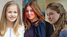 Španělská princezna Leonor, nizozemská princezna Alexia a belgická princezna... Španělská princezna Leonor, nizozemská princezna Alexia a belgická princezna...