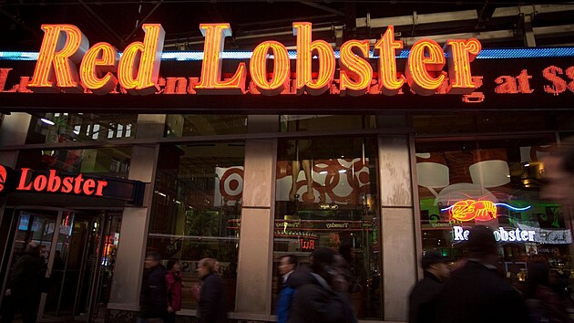 Jednu ze svch restaurac m Red Lobster i na newyorskm Times Square.