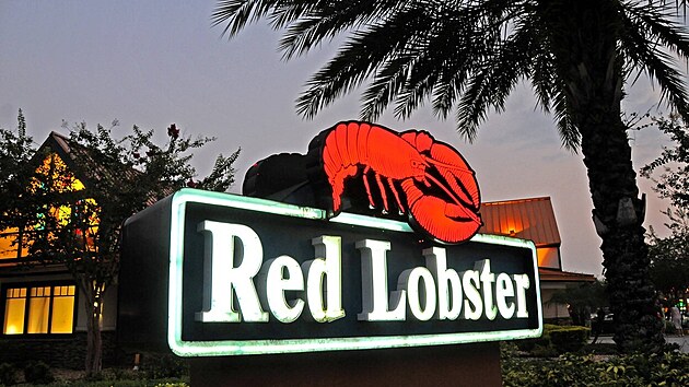 Jako doma je Red Lobster na Florid, toto je jeho podnik v Orlandu.