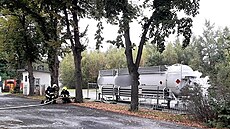 Hasiči evakuovali pět domů kvůli úniku plynu ve Zbůchu na Plzeňsku. (19. září... Hasiči evakuovali pět domů kvůli úniku plynu ve Zbůchu na Plzeňsku. (19. září...