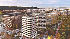 Vizualizace budov z první etapy projektu Rohan City. Vizualizace budov z první etapy projektu Rohan City.