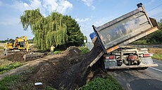 V Kojicích na Pardubicku v pondělí začala stavba obchvatu. V Kojicích na Pardubicku v pondělí začala stavba obchvatu.