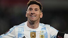 Argentinec Lionel Messi v zápase jihoamerické kvalifikace MS s Bolívií. Argentinec Lionel Messi v zápase jihoamerické kvalifikace MS s Bolívií.