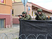 Hlavním úkolem vojenského cvičení aktivních záloh Hradba 2021 bylo hlídání... Hlavním úkolem vojenského cvičení aktivních záloh Hradba 2021 bylo hlídání...
