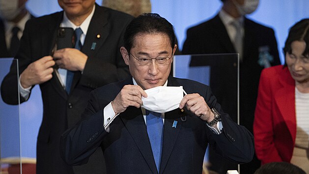 Japonsk premir Fumio Kiida (29. z 2021).