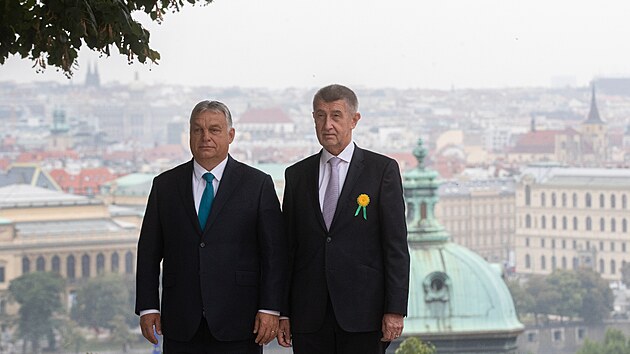 Maďarský premiér Viktor Orbán přijel do Česka na státní návštěvu. (29. září 2021)