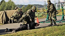 Vojenské cvičení záloh Hradba 2021 vyvrcholilo ukázkami ostrahy... Vojenské cvičení záloh Hradba 2021 vyvrcholilo ukázkami ostrahy...