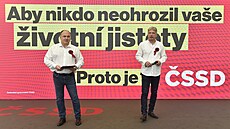 Česká strana sociálně demokratická zahájila 25. září 2021 na brněnském...