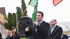 Předseda slovenského hnutí Republika Milan Uhrík, který odešel ze strany... Předseda slovenského hnutí Republika Milan Uhrík, který odešel ze strany...