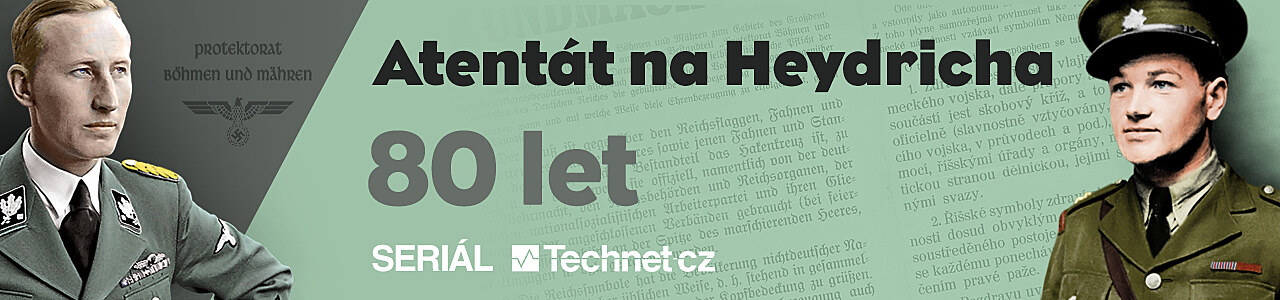 Atentt na Heydricha - 80 let, seril Technet.cz