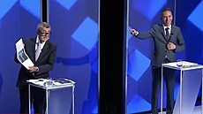 Andrej Babi a Ivan Barto v Superdebat esko hledá premiéra. (3. íjna 2021)