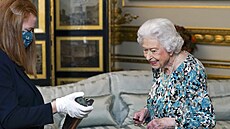 Královna Albta II. (Windsor, 4. íjna 2021)