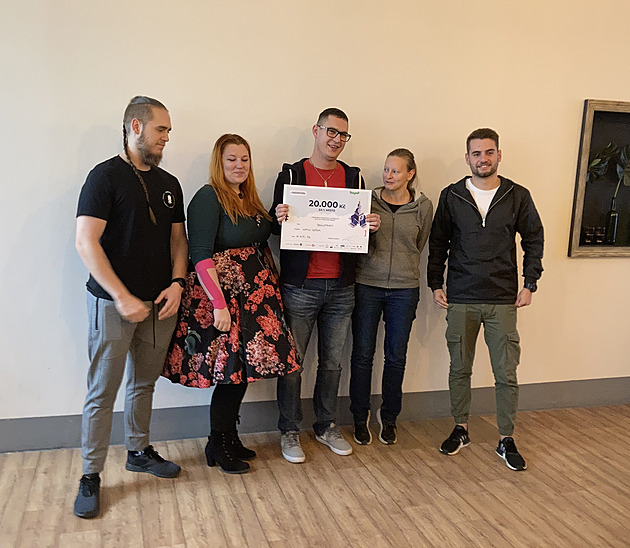 Vítzný tým Brilo Team uspl v souti Hackathon s projektem Kopni jeka.