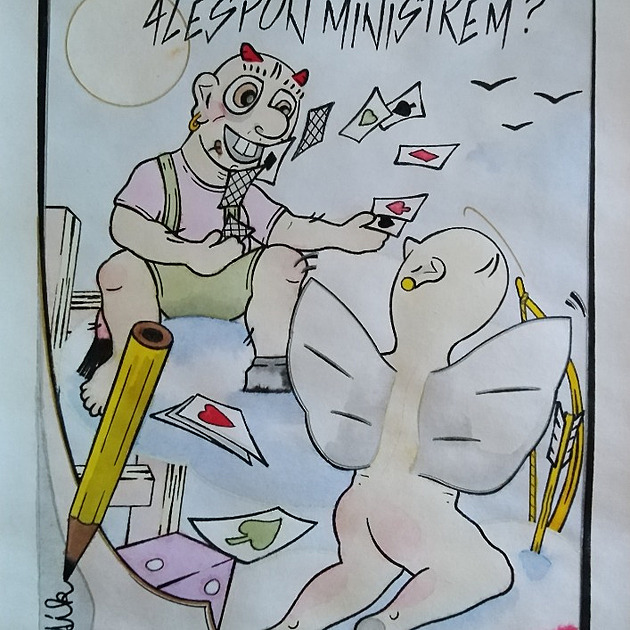 <p>A rozdávají se karty moci..</p>