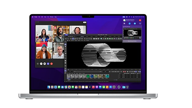 Nový MacBook Pro poznáte podle výřezu na displeji. Nový MacBook Pro poznáte podle výřezu na displeji.