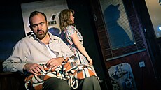 Jiří Hána a Monika Zoubková v představení Zpívat jako Gigli Jiří Hána a Monika Zoubková v představení Zpívat jako Gigli