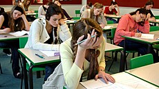 Studentky brightonské dívčí školy Brighton and Hove High School (dnešní... Studentky brightonské dívčí školy Brighton and Hove High School (dnešní...