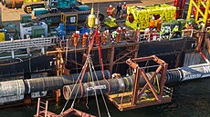 Nord Stream v závěrečné fázi výstavby plynovodu Nord Stream v závěrečné fázi výstavby plynovodu