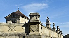 Barokní hbitov ve Stílkách (íjen 2021)