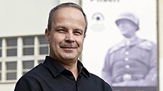 Šéf plzeňského Muzea generála Pattona Ivan Rollinger. (13. 10. 2021) Šéf plzeňského Muzea generála Pattona Ivan Rollinger. (13. 10. 2021)