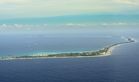 Nejvyí bod Tuvalu dosahuje pouhých 4,5 metru.