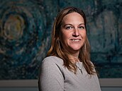 Hana Hornová z Českého hydrometeorologického ústavu v Brně sleduje stav...