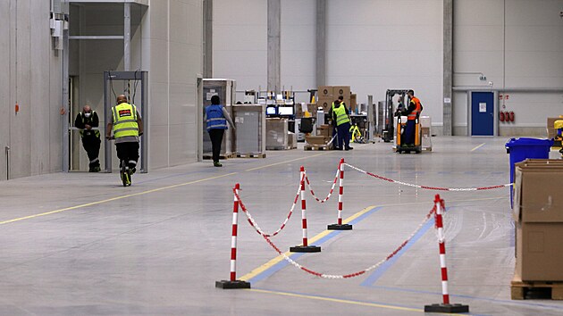 Otevření rozšířeného distribučního centra Tchibo v Panattoni Parku Cheb. (3. listopadu 2021)