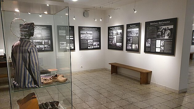 Expozice Oskara Schindlera ve svitavském muzeu.