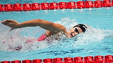 Evropská vicemistryně Barbora Seemanová při svém stříbrném výkonu na 200 metrů... Evropská vicemistryně Barbora Seemanová při svém stříbrném výkonu na 200 metrů...