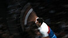 Novak Djokovič na turnaji v Paříži. Novak Djokovič na turnaji v Paříži.