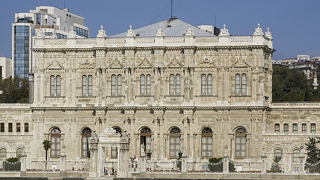 Palc Dolmabahe v Istanbulu (11. jna 2009)