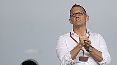 Majitel Sparty Daniel Křetínský sleduje na Letné odvetu 2. předkola Evropské... | na serveru Lidovky.cz | aktuální zprávy