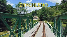 Trať 145 mezi Sokolovem a Kraslicemi vede údolím řeky Svatavy, kterou... Trať 145 mezi Sokolovem a Kraslicemi vede údolím řeky Svatavy, kterou...